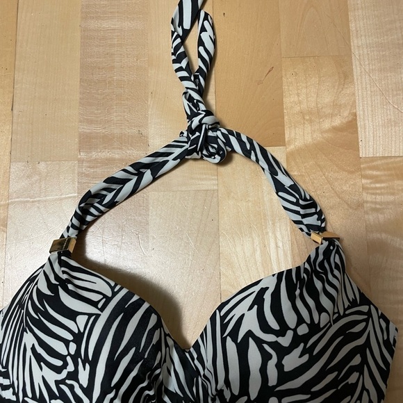 Victorias Secret Palm Leaf Print The Foldover Bikini Set - Picture 3 of 7